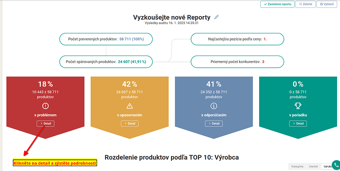 Podrobné informace naleznete v detailech