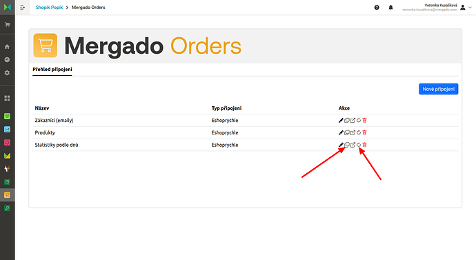 mergado orders kopírovat feed