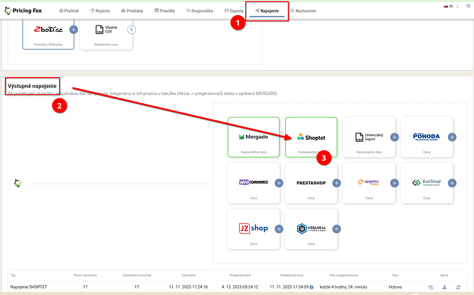 Nový Shoptet konektor