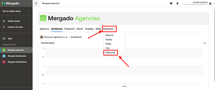 mergado agencies fakturoid